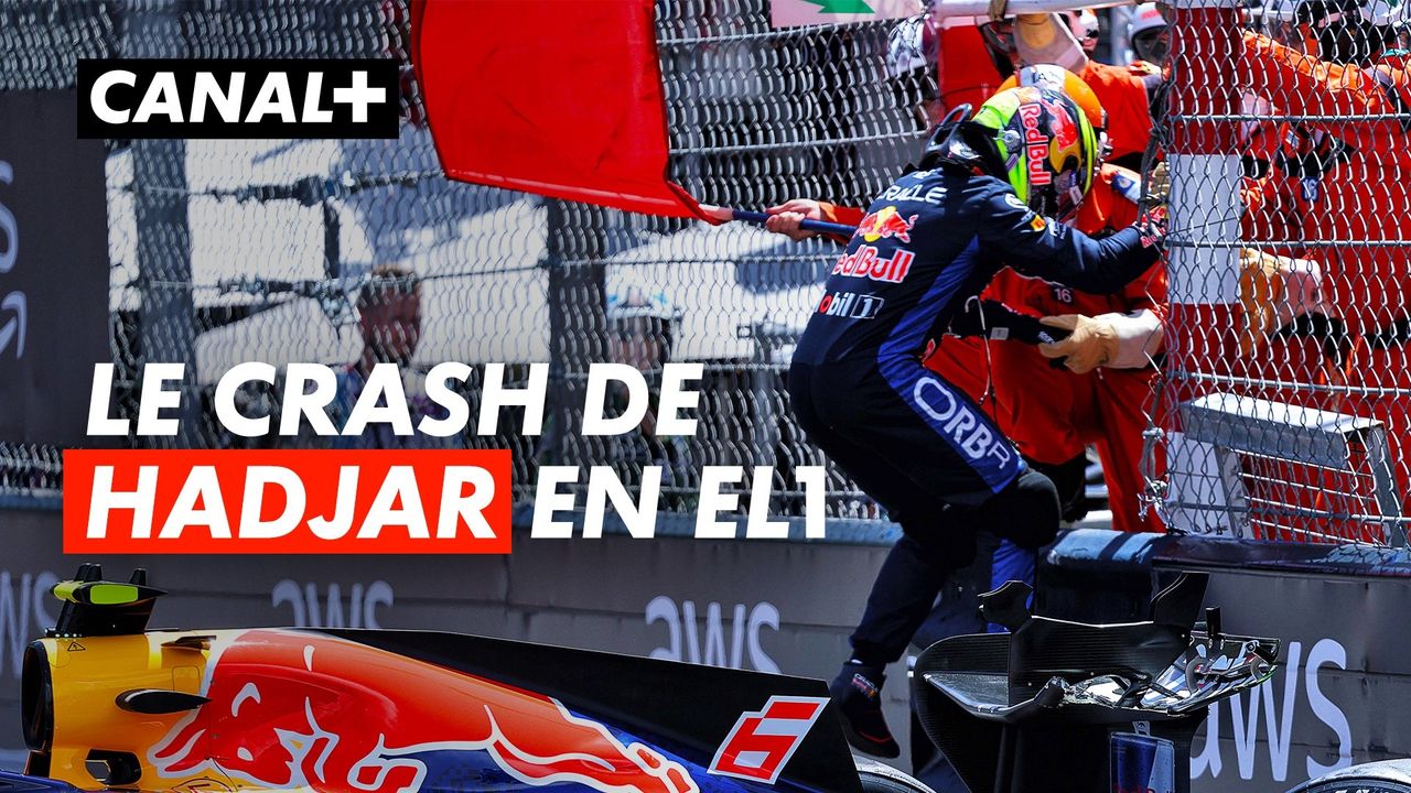 Grand Prix de Monaco : L'impressionannt crash d'Isack Hadjar lors des essais libres