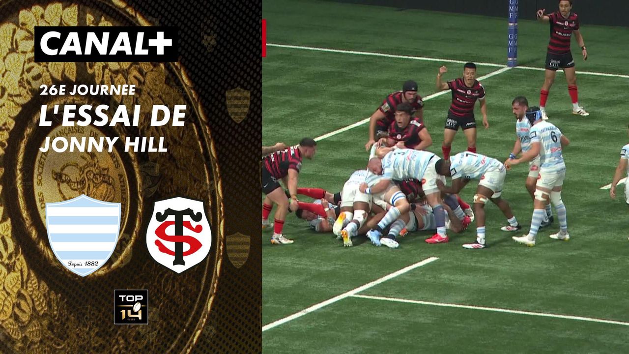 L'essai de Jonny Hill contre Toulouse
