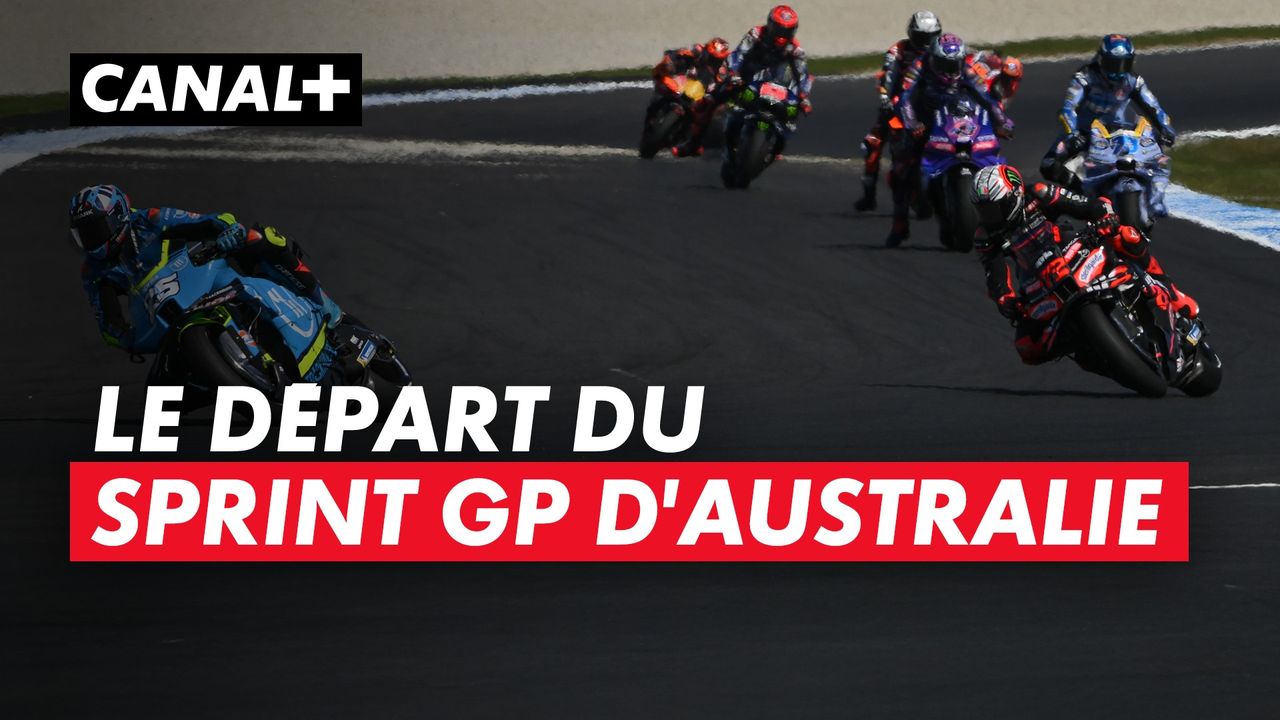 Départ du sprint du Grand Prix d'Australie