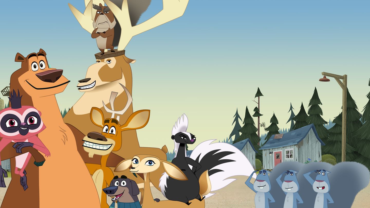 Les rebelles de la forêt, la série