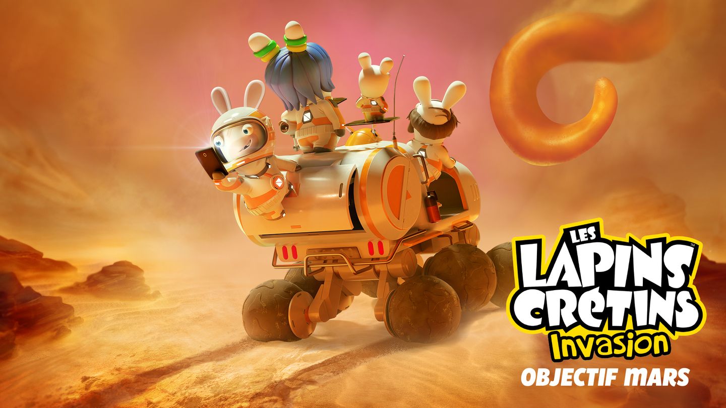 Les lapins crétins invasion : objectif Mars