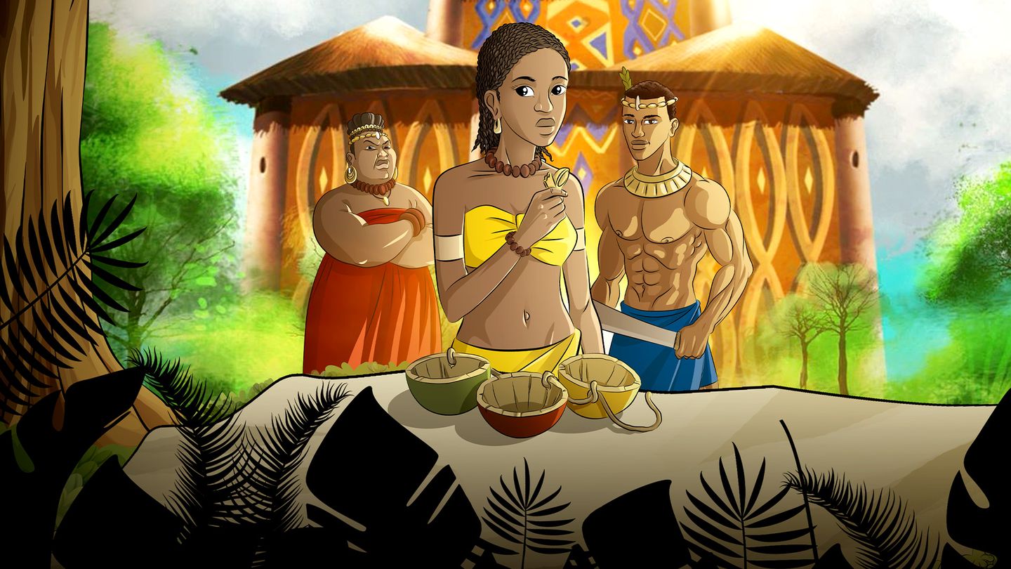 Minga et la cuillère cassée