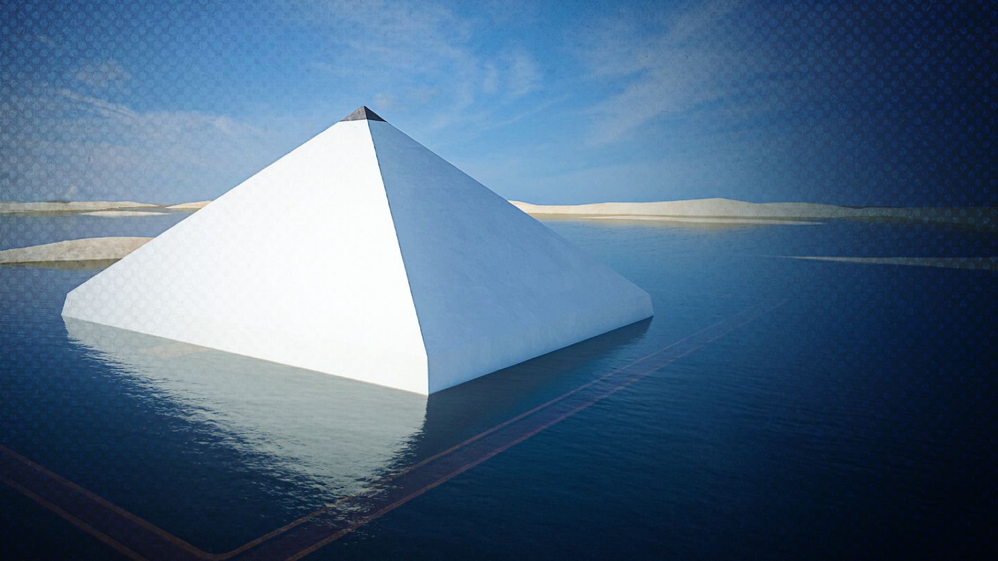 Egypte, une pyramide sur les eaux