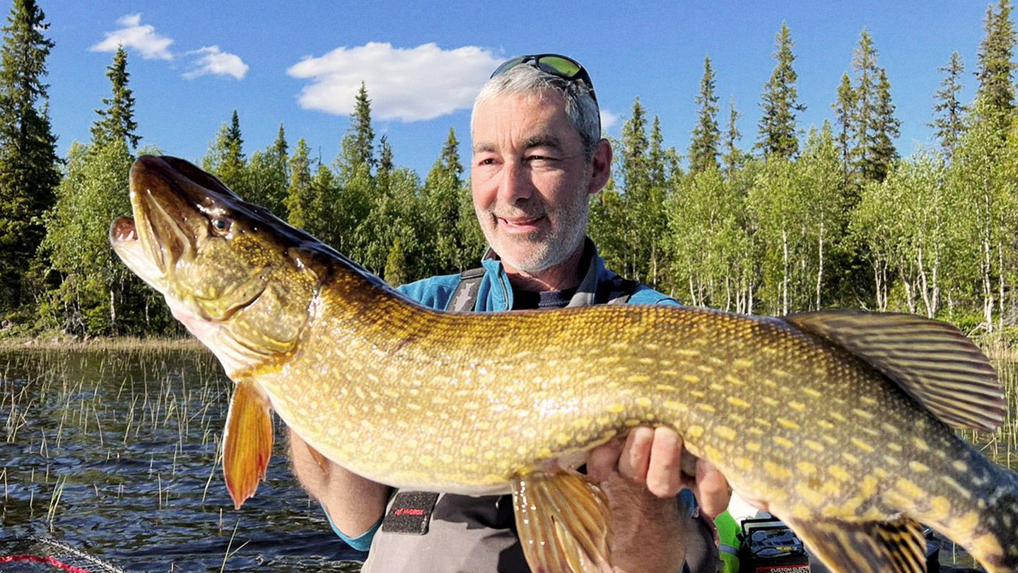 Pêche baroude en Laponie