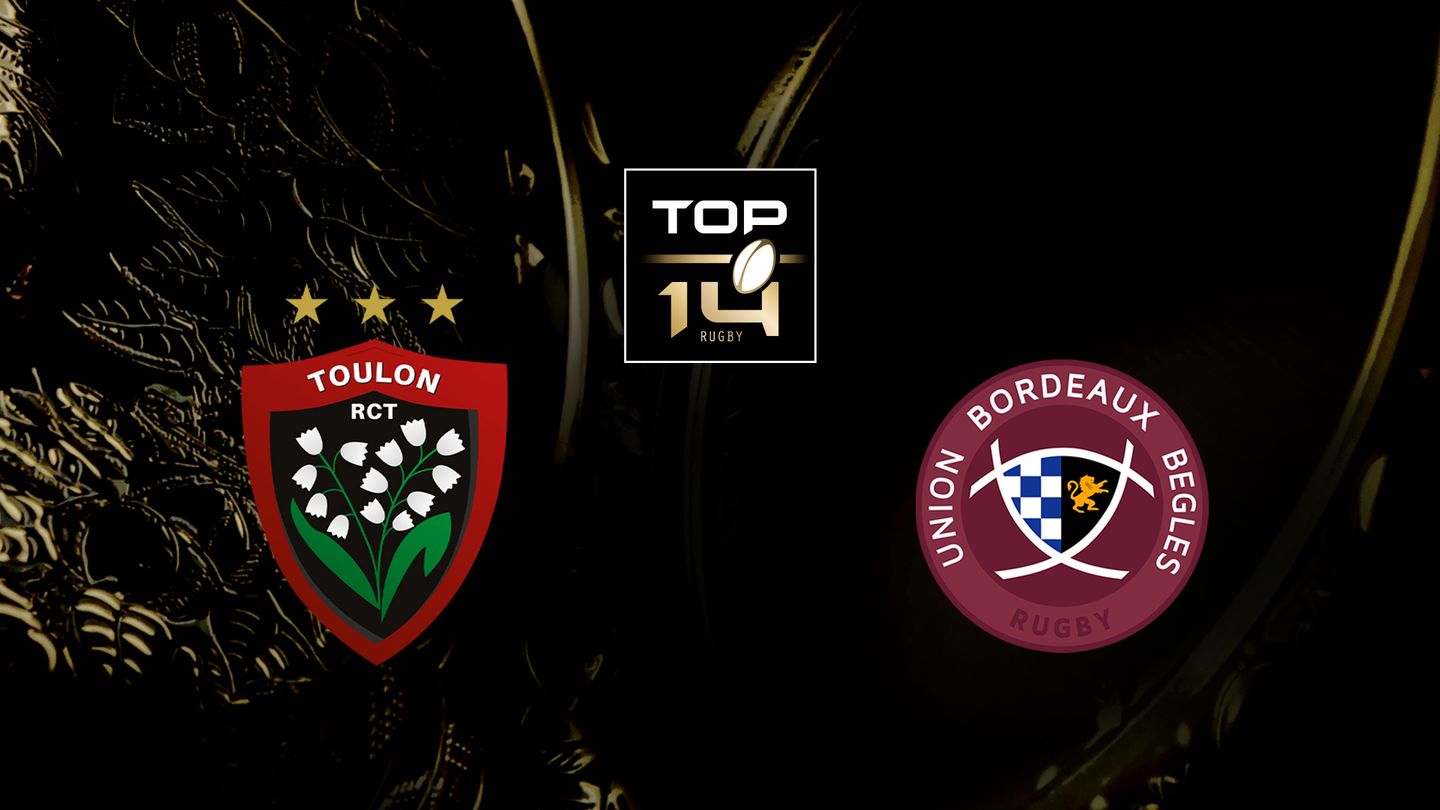 Résumé et casting Toulon / BordeauxBègles Rugby 1h53 2023 myCANAL