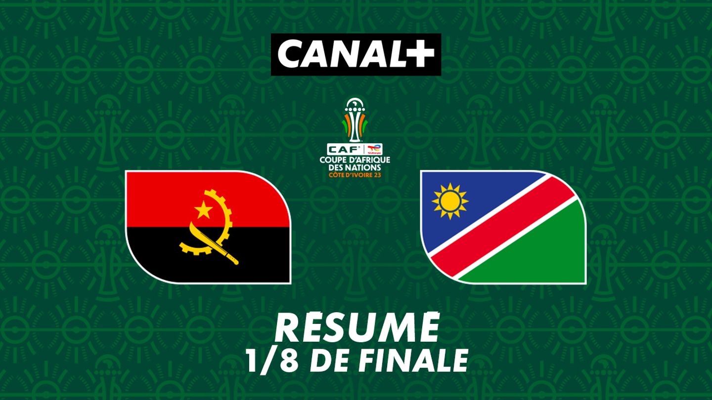 Résumé Angola vs. Namibie 8e de finale CAN 2023 en streaming direct