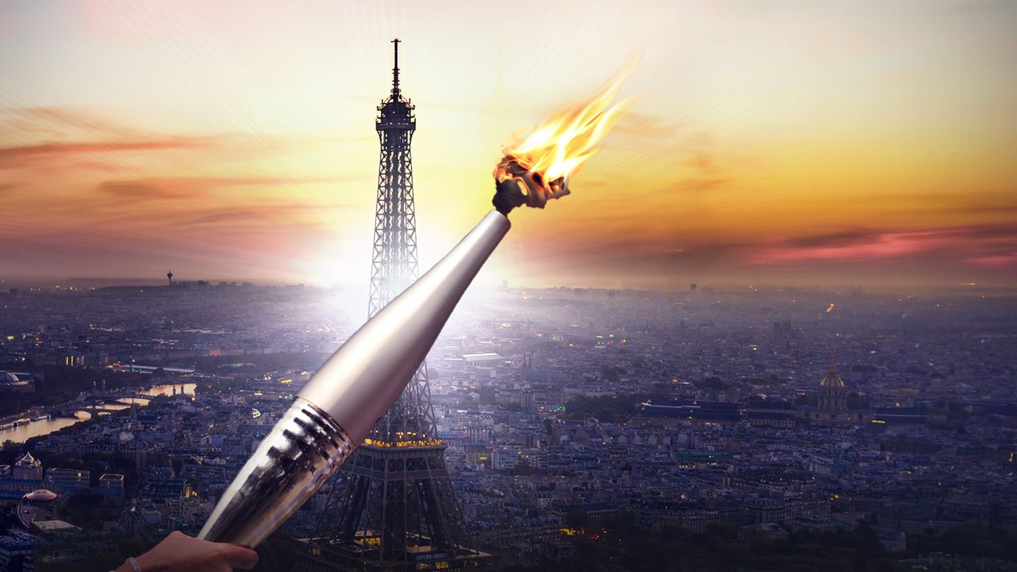 Paris accueille la flamme olympique relais de la flamme à Paris en streaming direct et replay