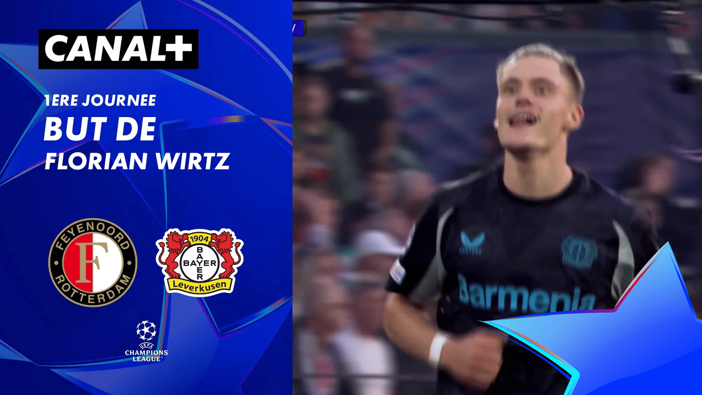 Le but de Florian Wirtz contre Feyenoord (36')