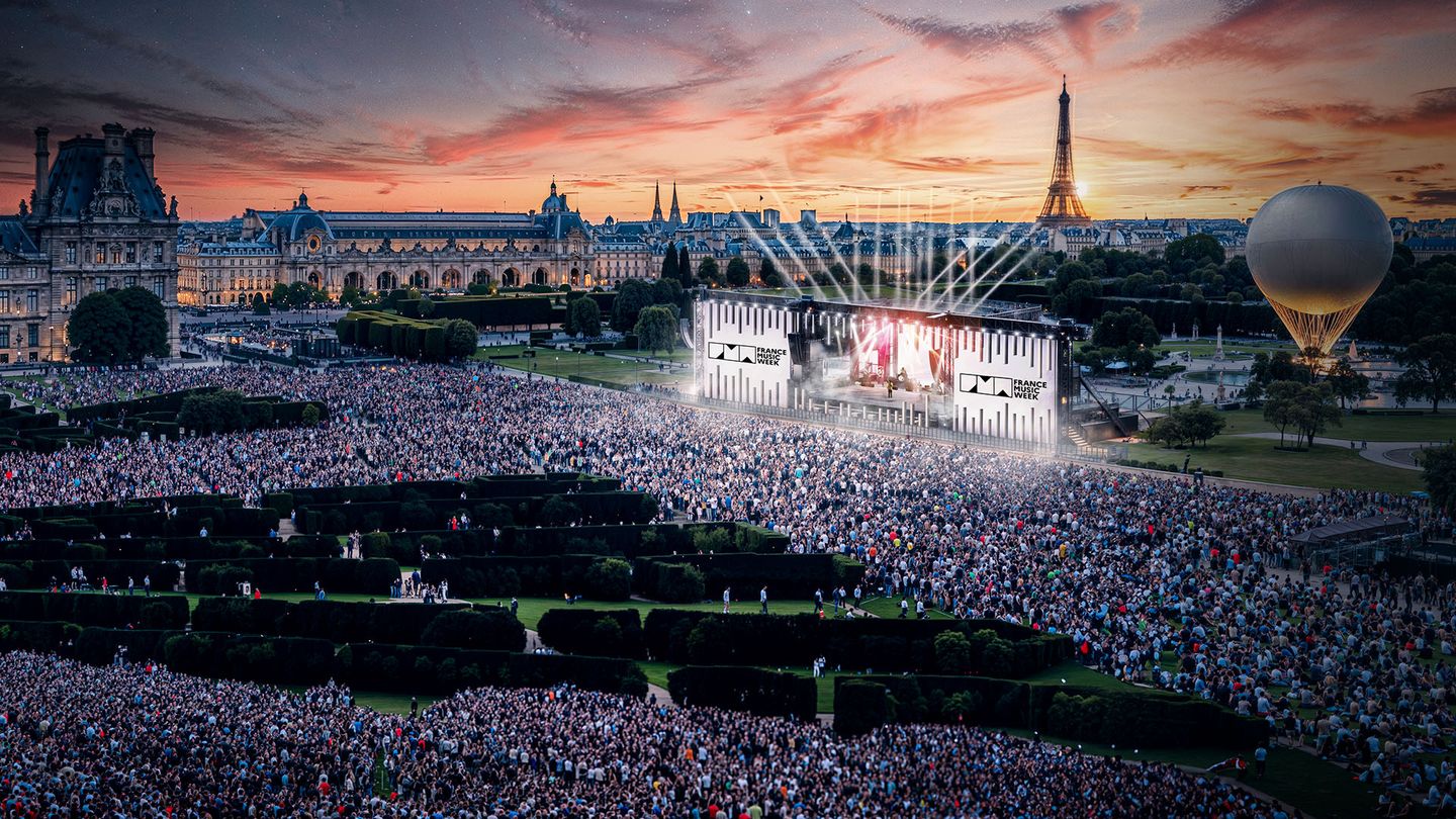 Le concert de la Fête de la musique - En clôture de la France Music Week