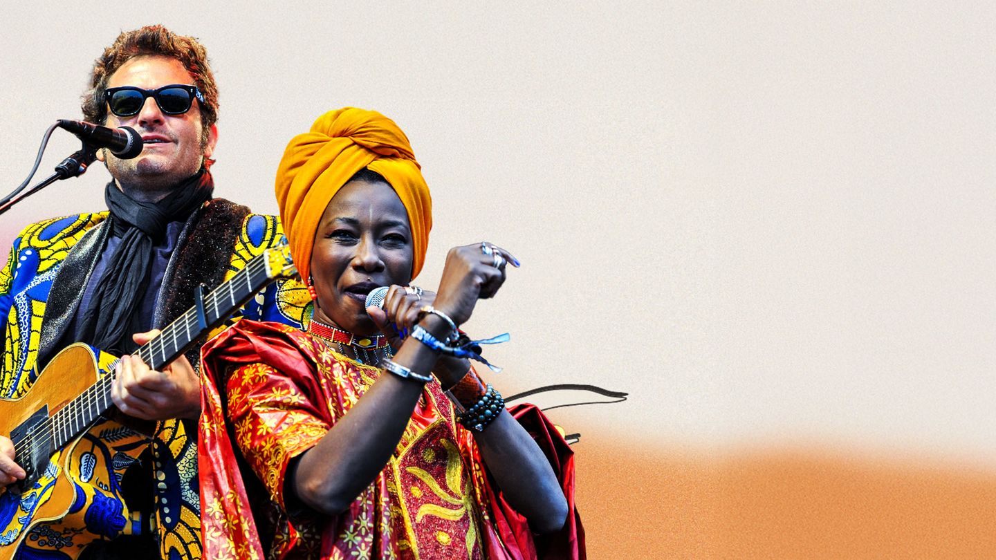 Lamomali avec M aux Francofolies de La Rochelle