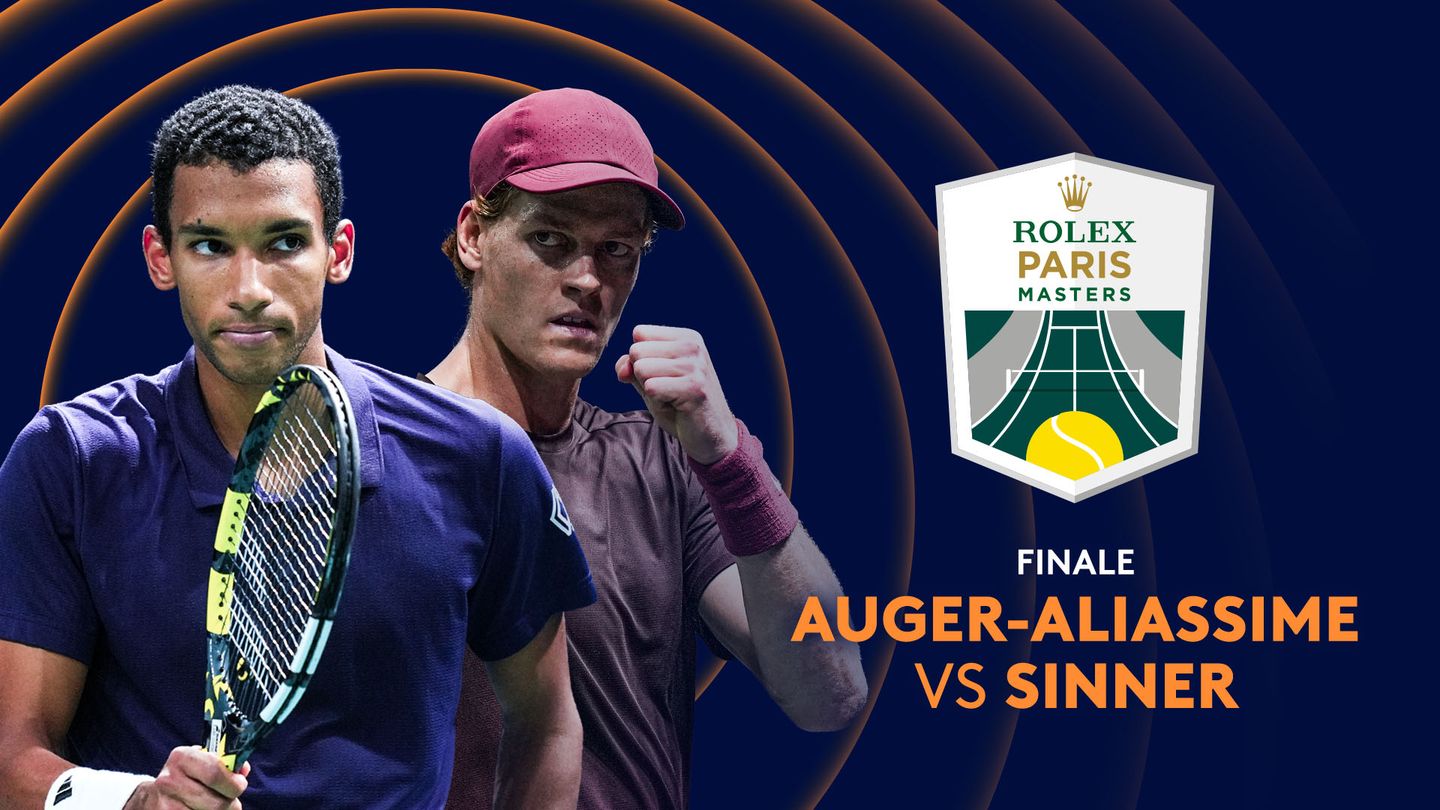 Finale . Félix Auger-Aliassime / Jannik Sinner