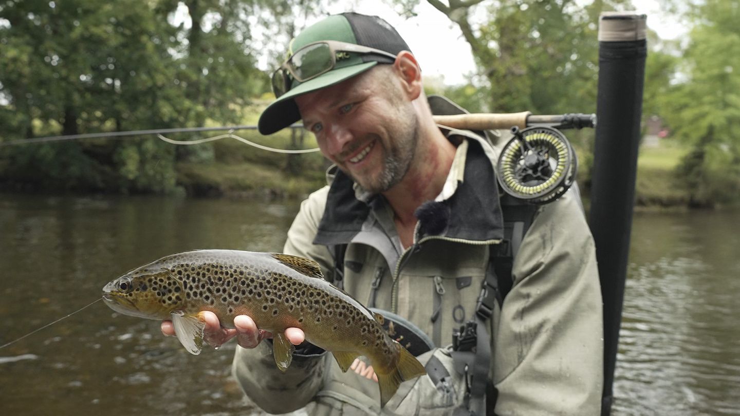 Une partie de pêche à la mouche en terre galloise