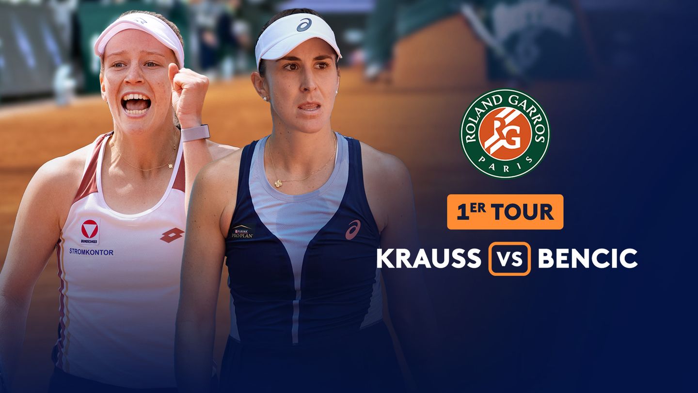 1er tour - Sinja Kraus - Belinda Bencic