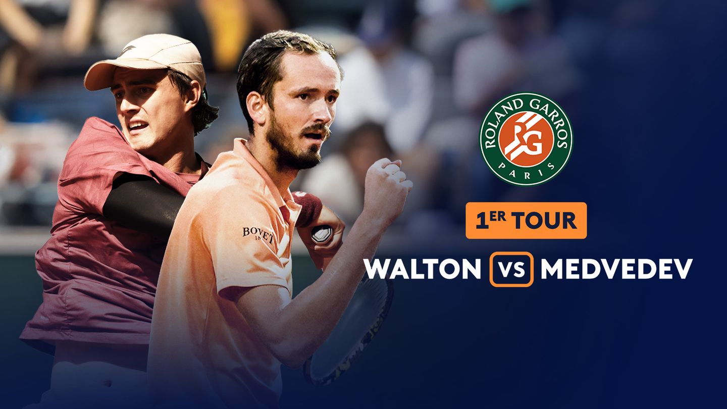 1er tour - Adam Walton - Daniil Medvedev