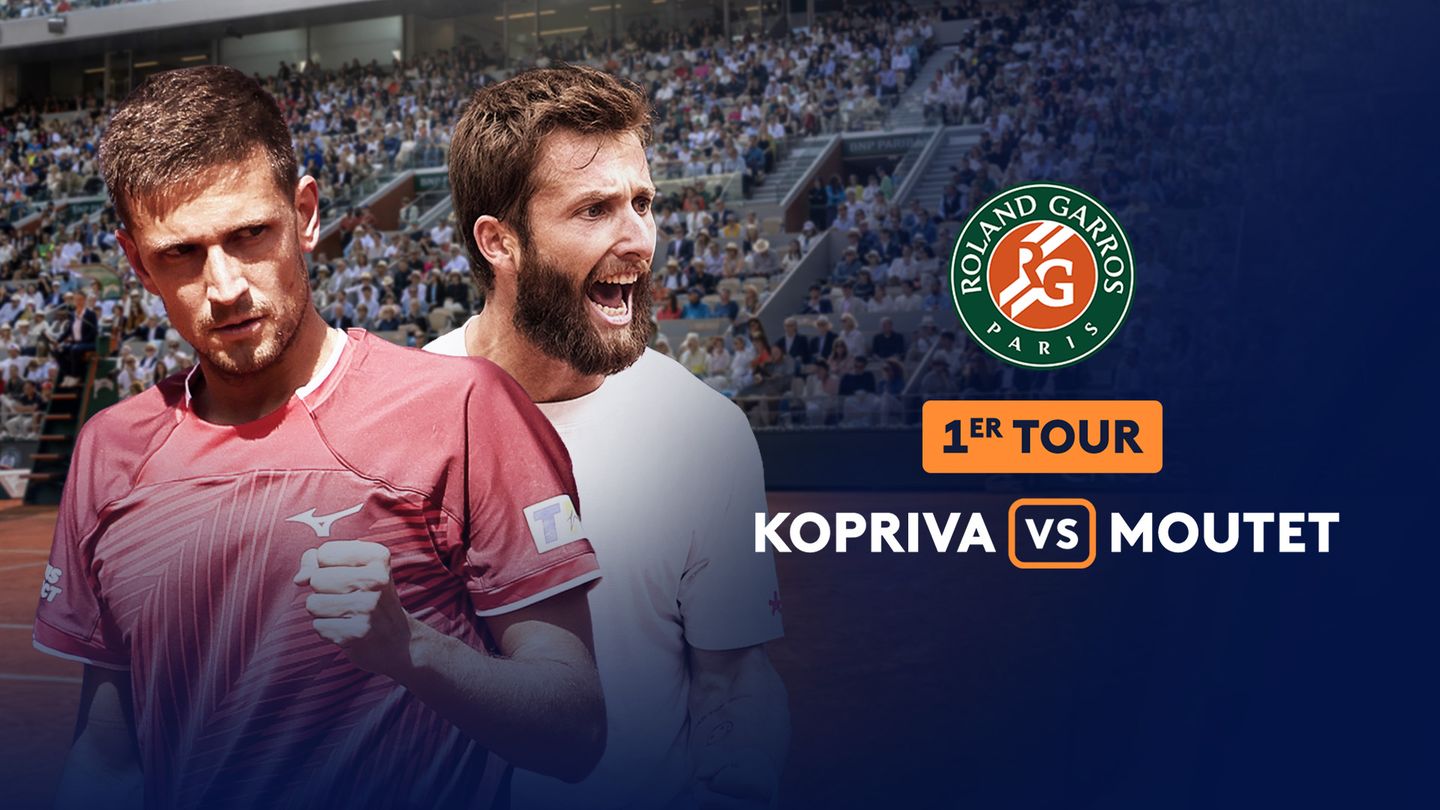 1er tour - Vit Kopriva - Corentin Moutet