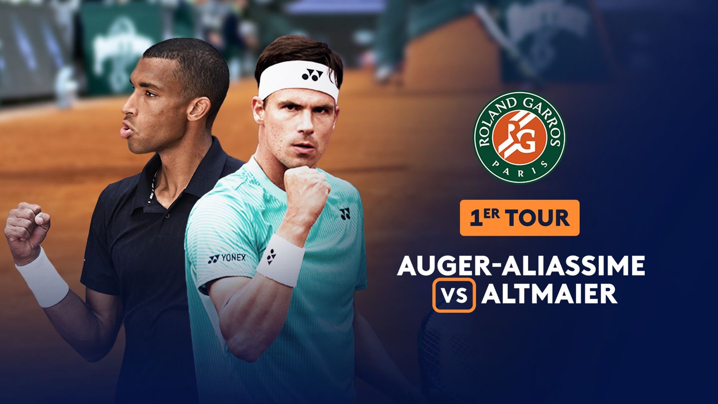 1er tour - Felix Auger-Aliassime - Daniel Altmaier