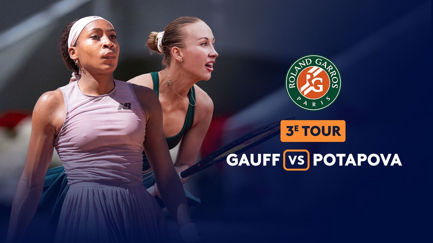 3e tour - Coco Gauff - Anastasia Potapova