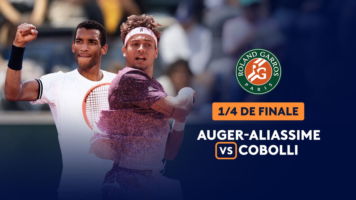 Quart de finale messieurs - Félix Auger-Aliassime / Flavio Cobolli