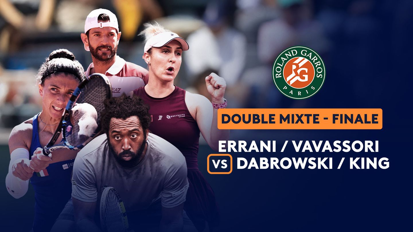 Finale du double mixte  - Sara Errani / Andrea Vavassori / Gabriela Dabrowski / Evan King