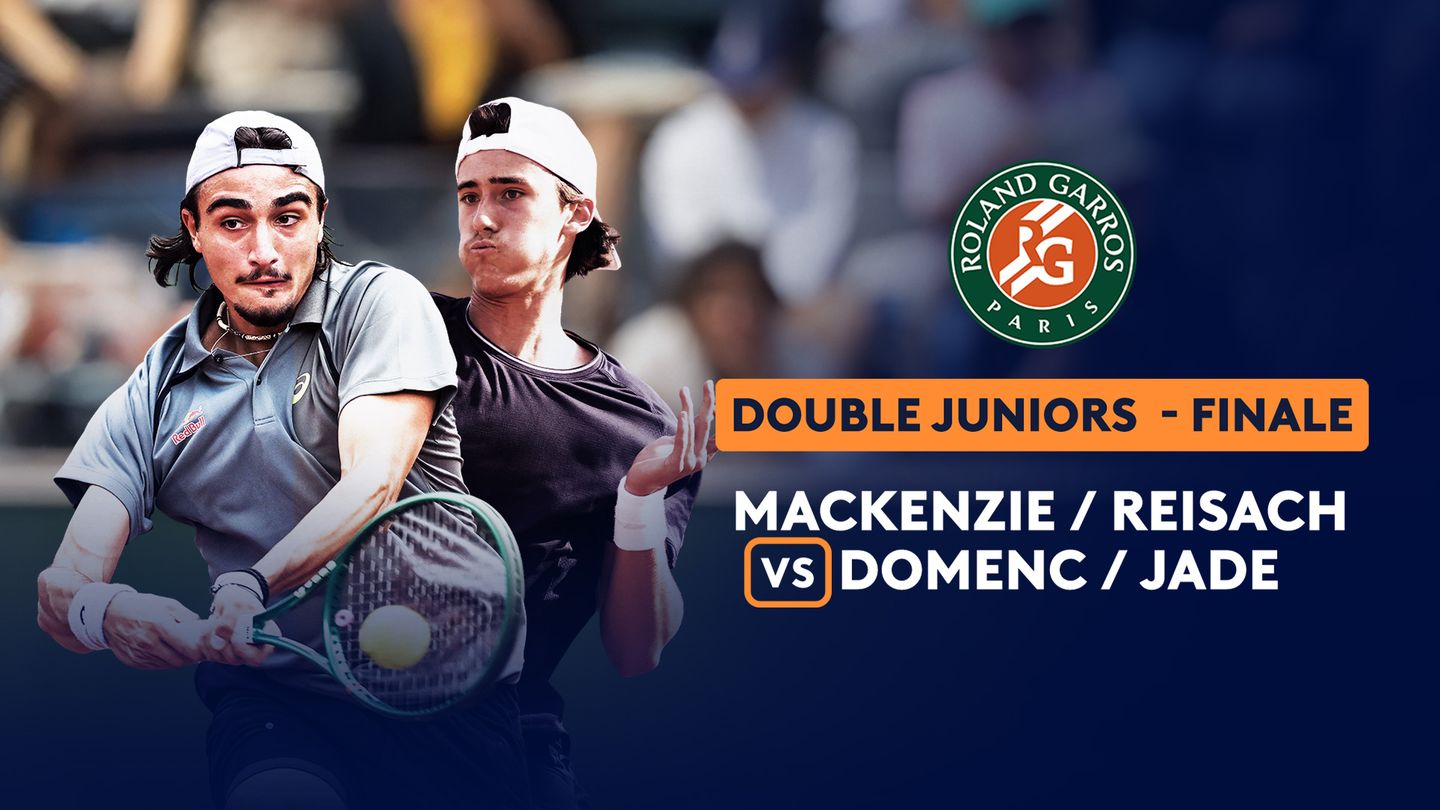 Finale , double garçons - Mackenzie / Reisach - Domenc / Jade