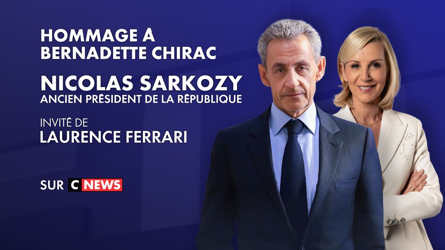 Nicolas Sarkozy rend hommage à Bernadette Chirac