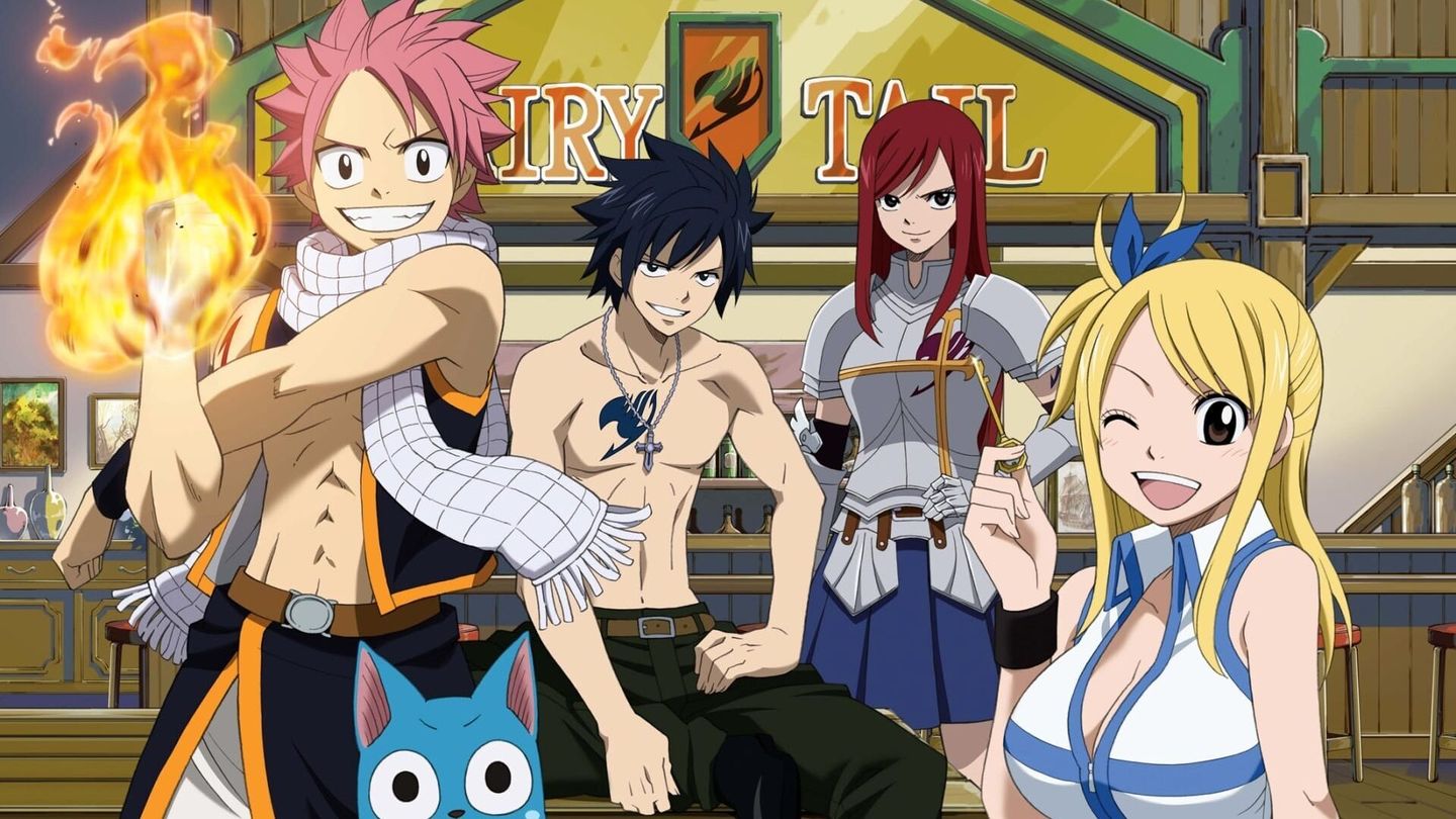 Fairy tail main. Хвост феи и Наруто.