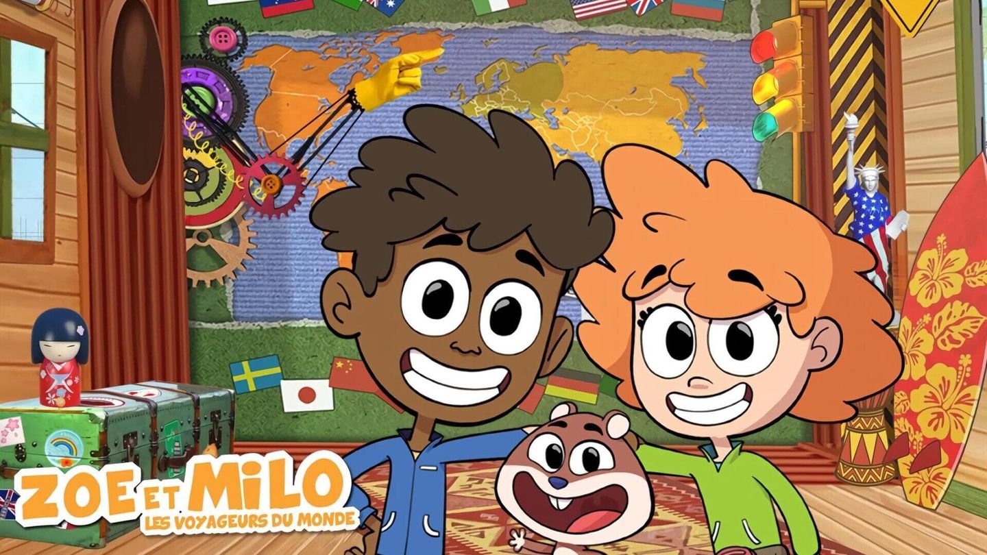 Zoé et Milo, les voyageurs du monde
