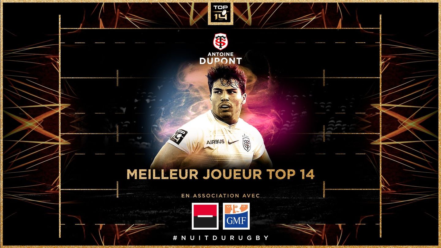Antoine Dupont sacré Meilleur Joueur de Top 14