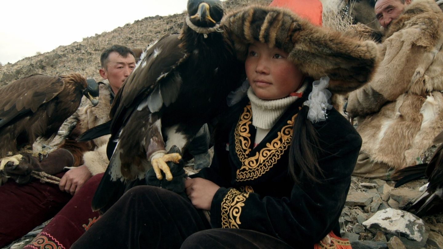 La jeune fille et son aigle