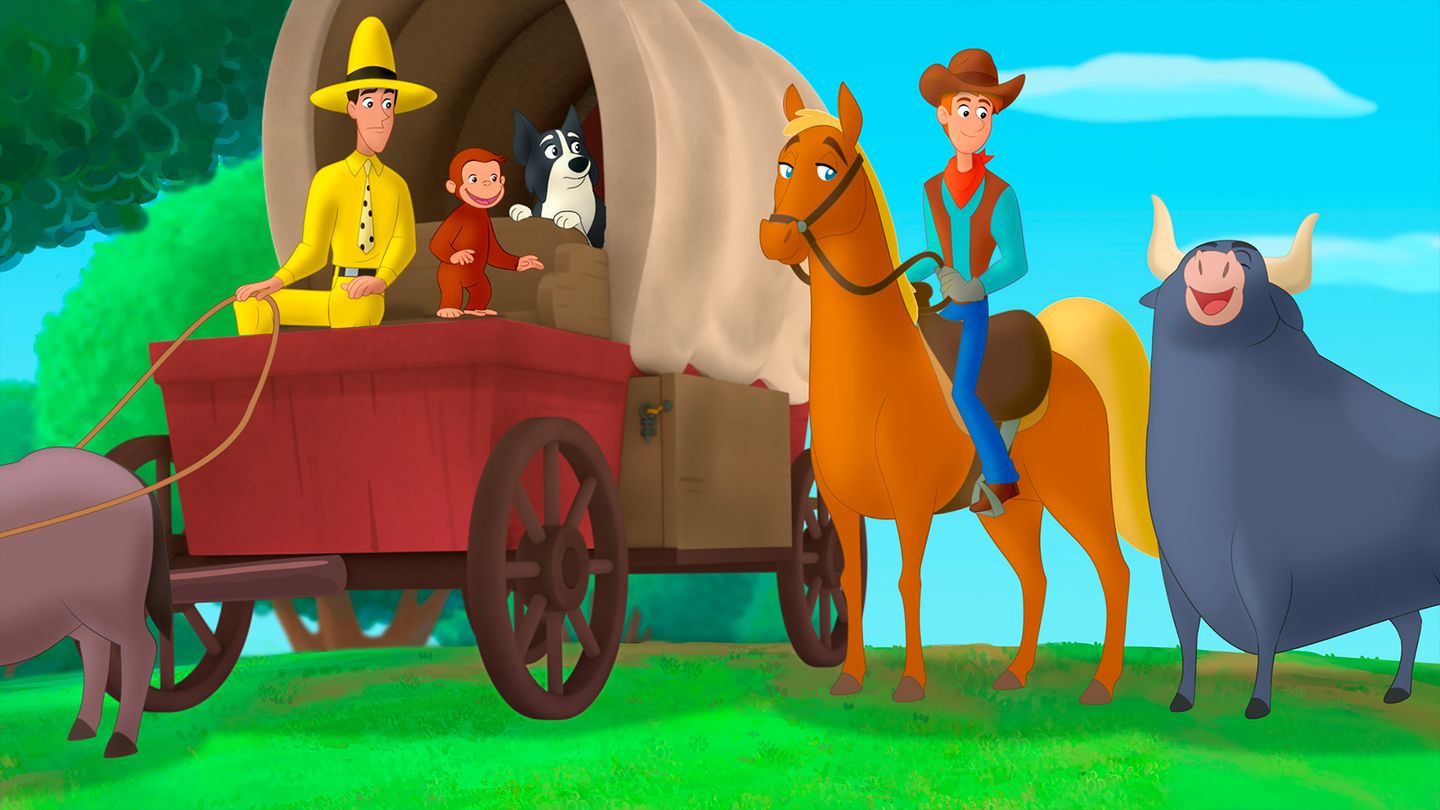 Georges, le petit curieux : L'apprenti cowboy