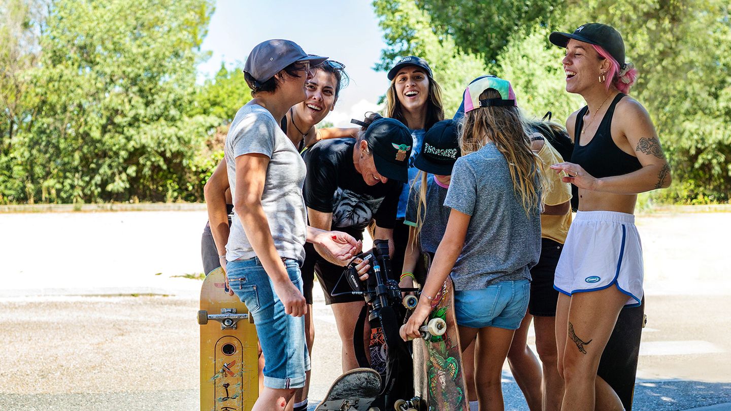 Bande de skateuses