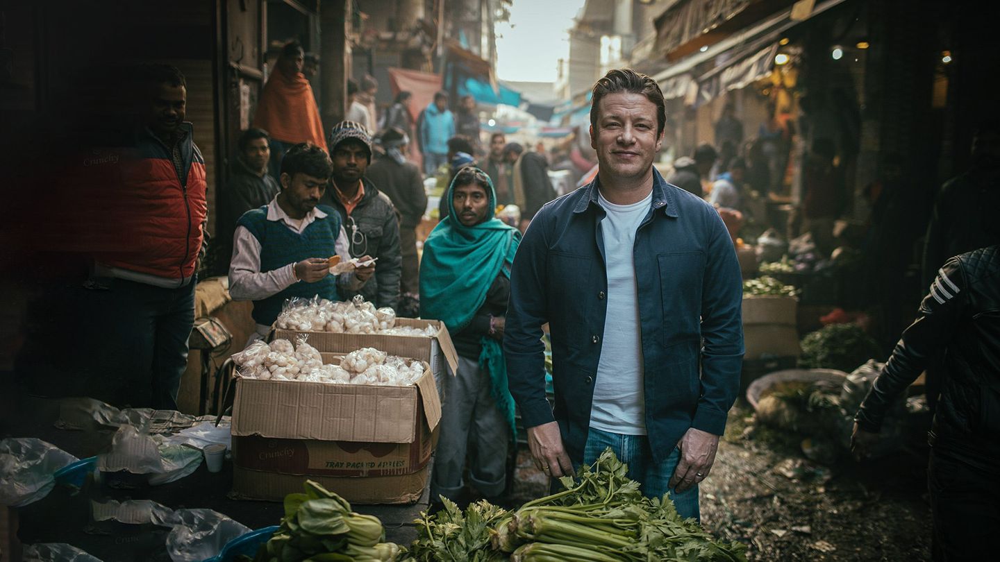 Jamie Oliver : cuisine végétarien à Delhi