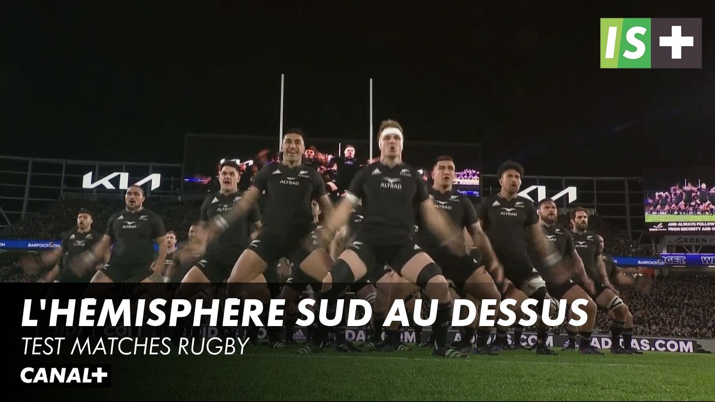 L'hémisphère sud au dessus Test matches rugby en streaming direct et