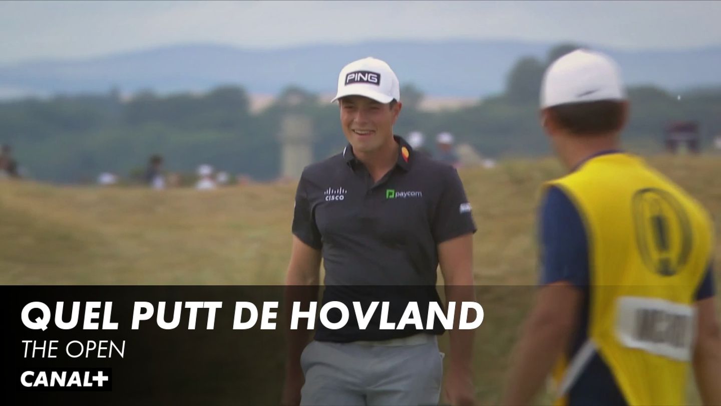 Magnifique putt de Viktor Hovland - The Open 3e tour