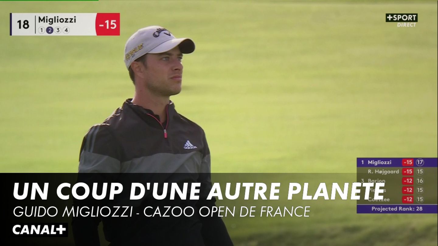 Le coup extraordinaire de Guido Migliozzi Cazoo Open de France en