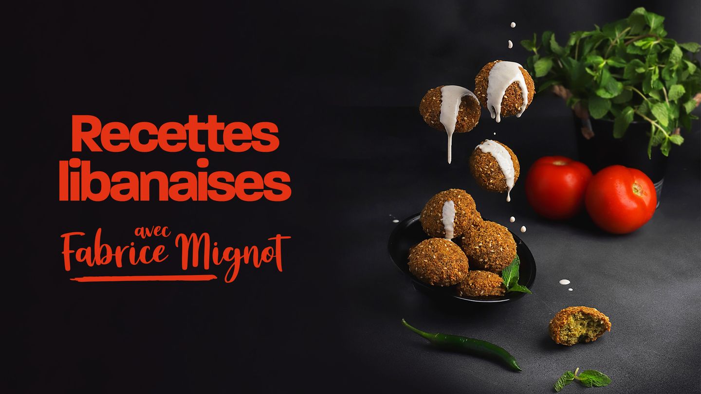 Recettes libanaises avec Fabrice Mignot