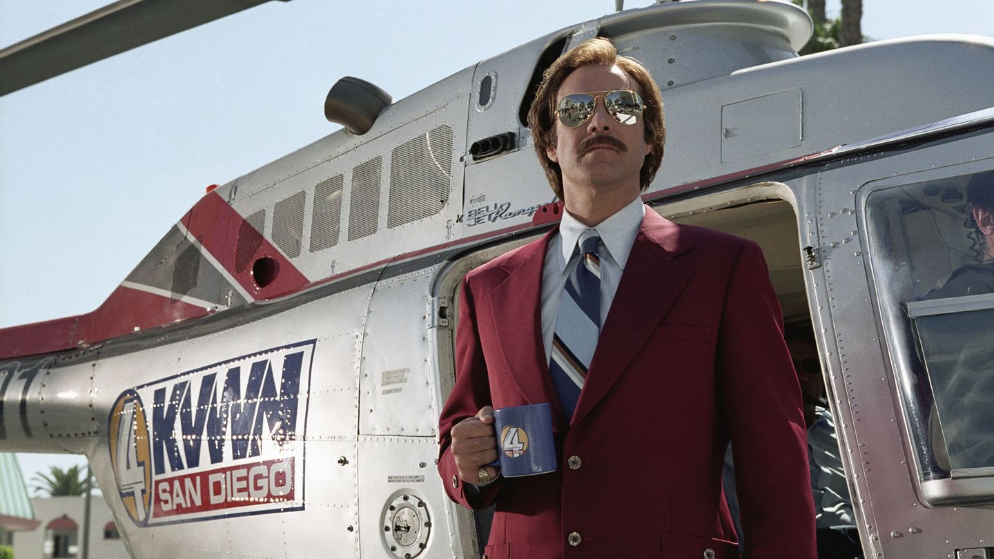 Présentateur vedette : la légende de Ron Burgundy