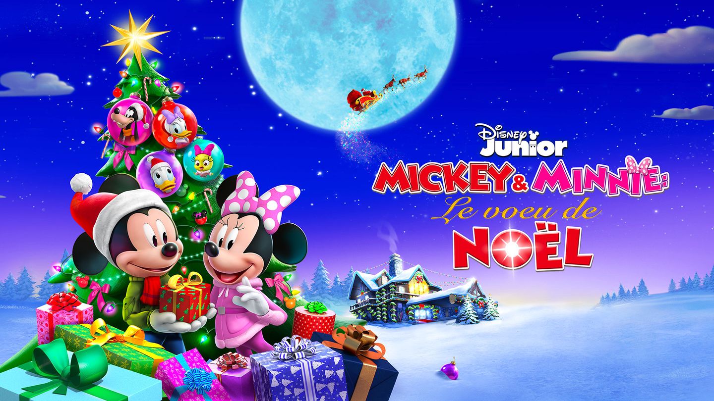 Minnie et Mickey Noël Montage photo