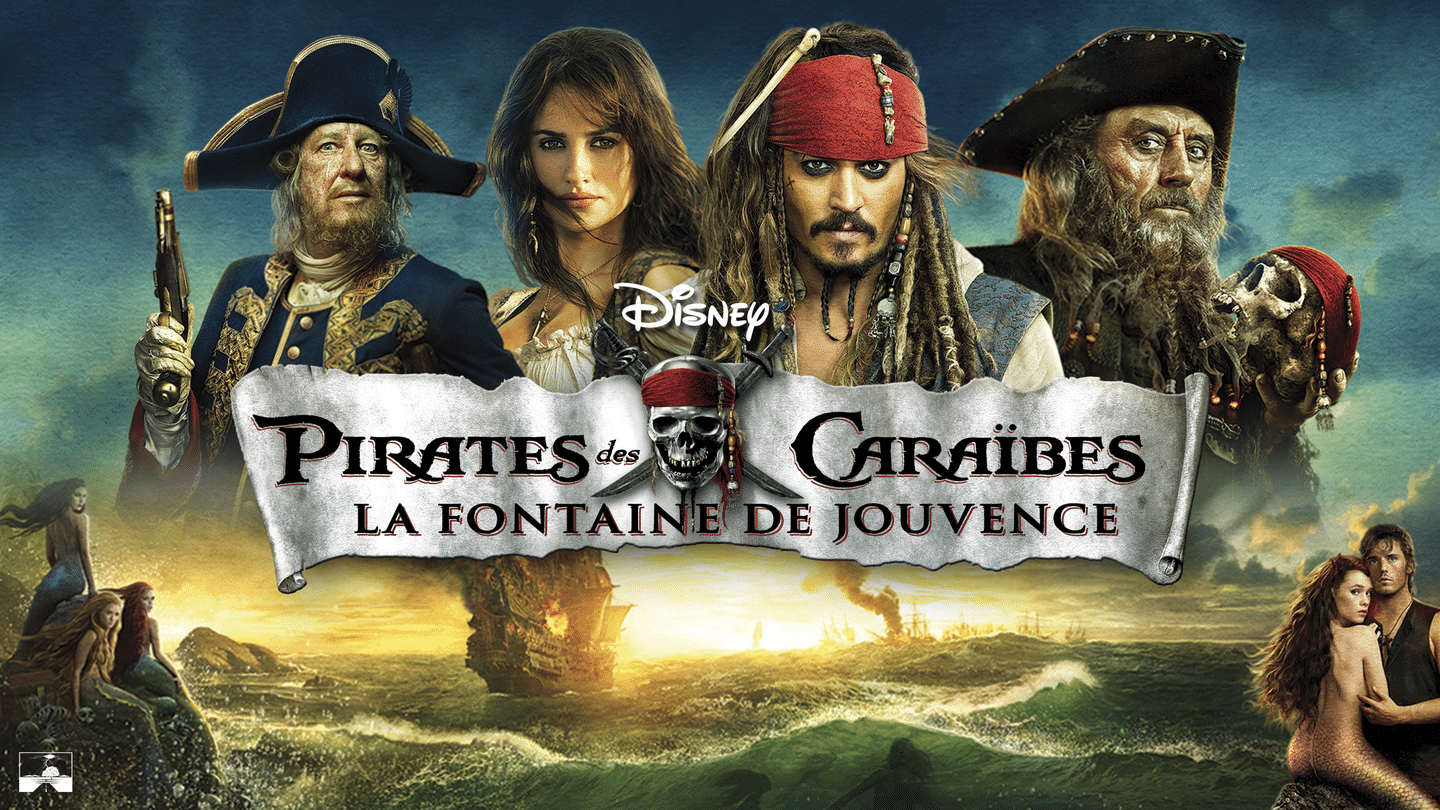 Pirates des caraïbes: la fontaine de promo jouvence