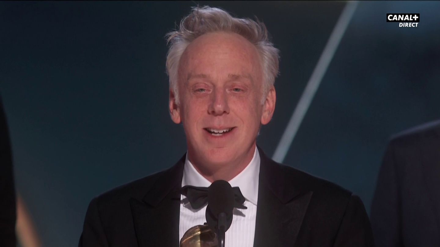 Mike White Golden Globes 2025 Timi Rhianna