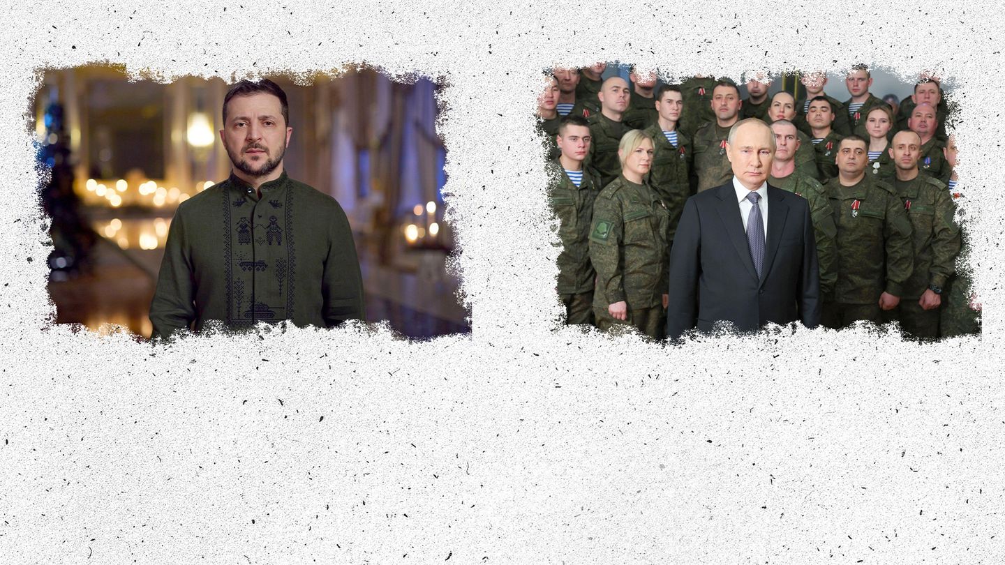 Poutine-Zelensky, deux hommes en guerre