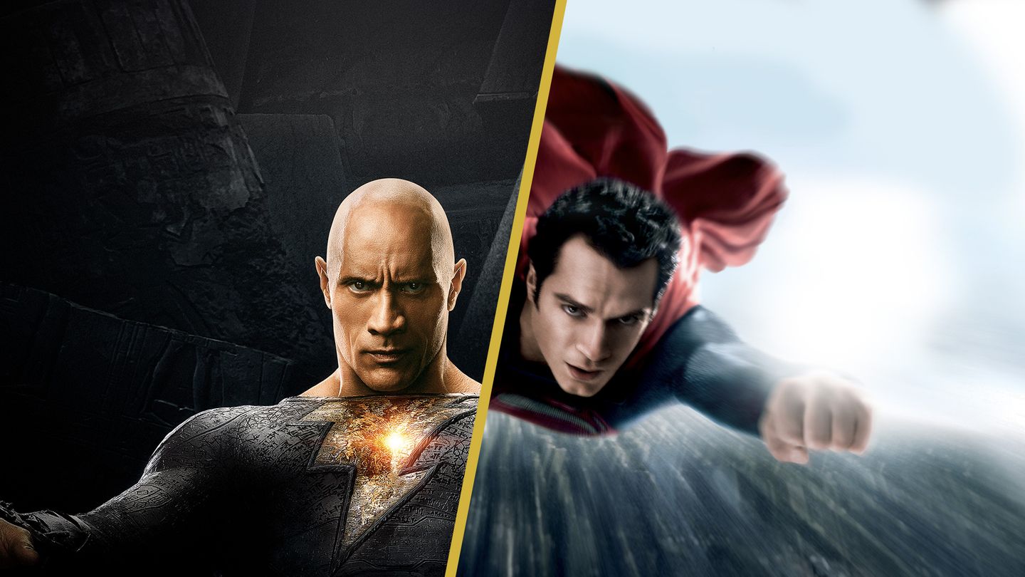 Pack BLACK ADAM - MAN OF STEEL
