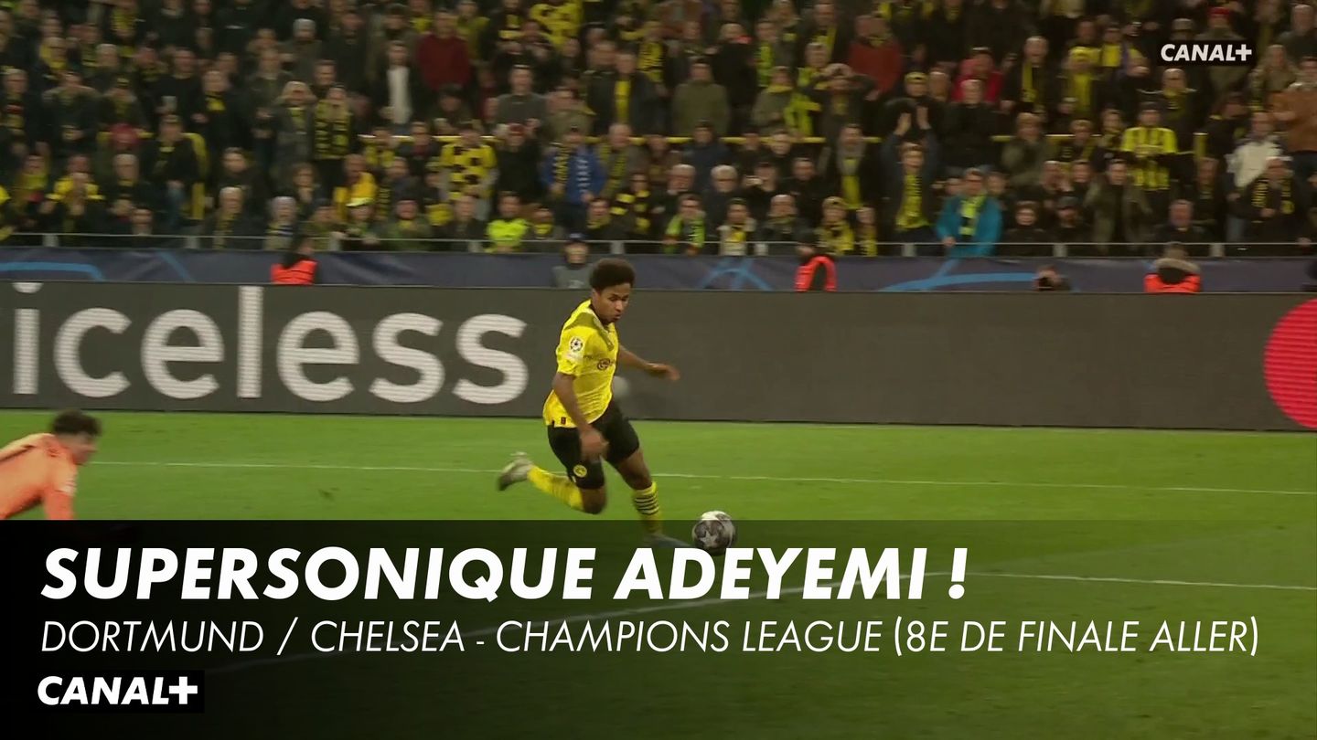 Le but supersonique d'Adeyemi !