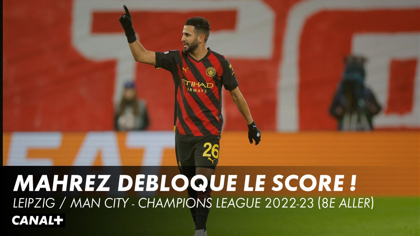 Riyad Mahrez concrétise la domination mancunienne