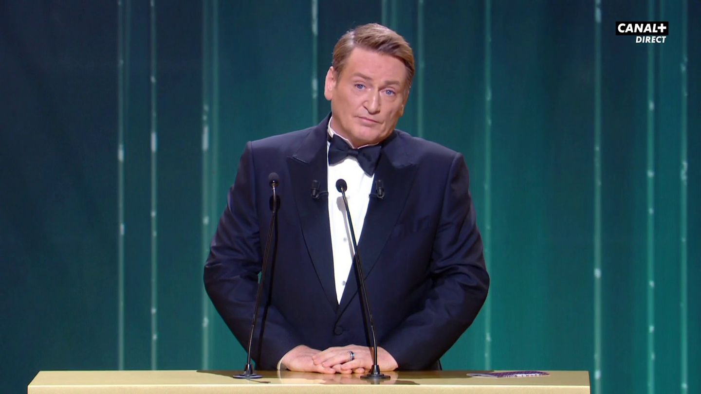Benoit Magimel ému de remettre le César de la meilleure actrice - César 2023 - CANAL+
