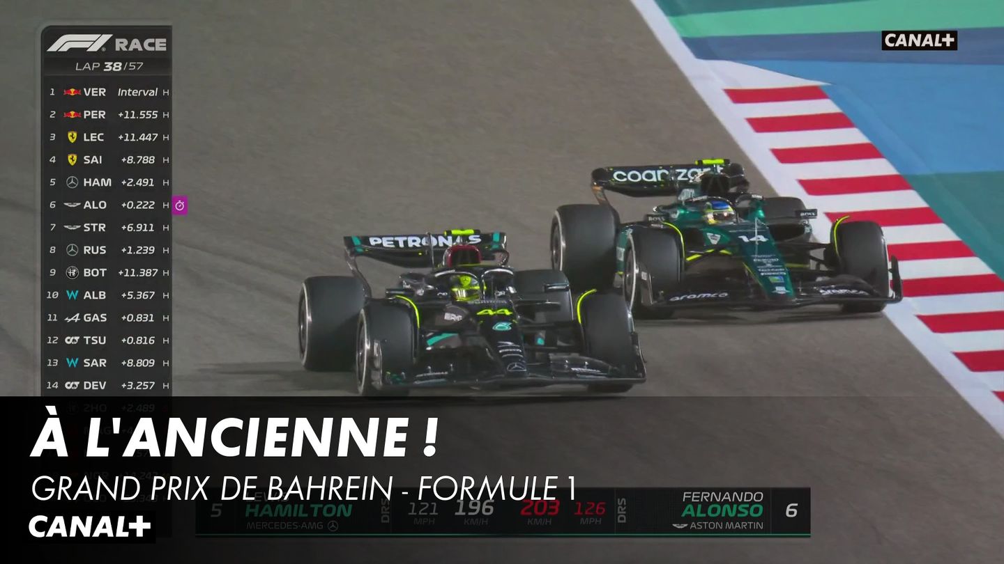 L'exceptionnel dépassement d'Alonso sur Hamilton