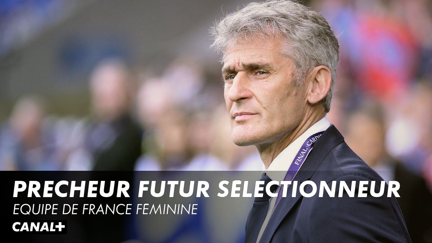 Gérard Precheur tout proche des Bleues - Equipe de France Féminine