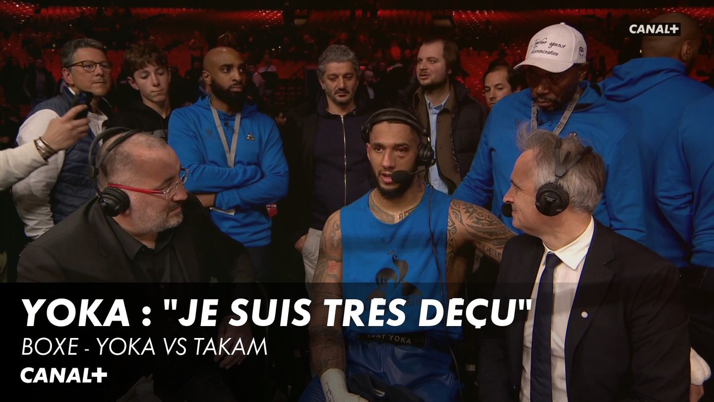 La première réaction de Tony Yoka après sa défaite face à Takam