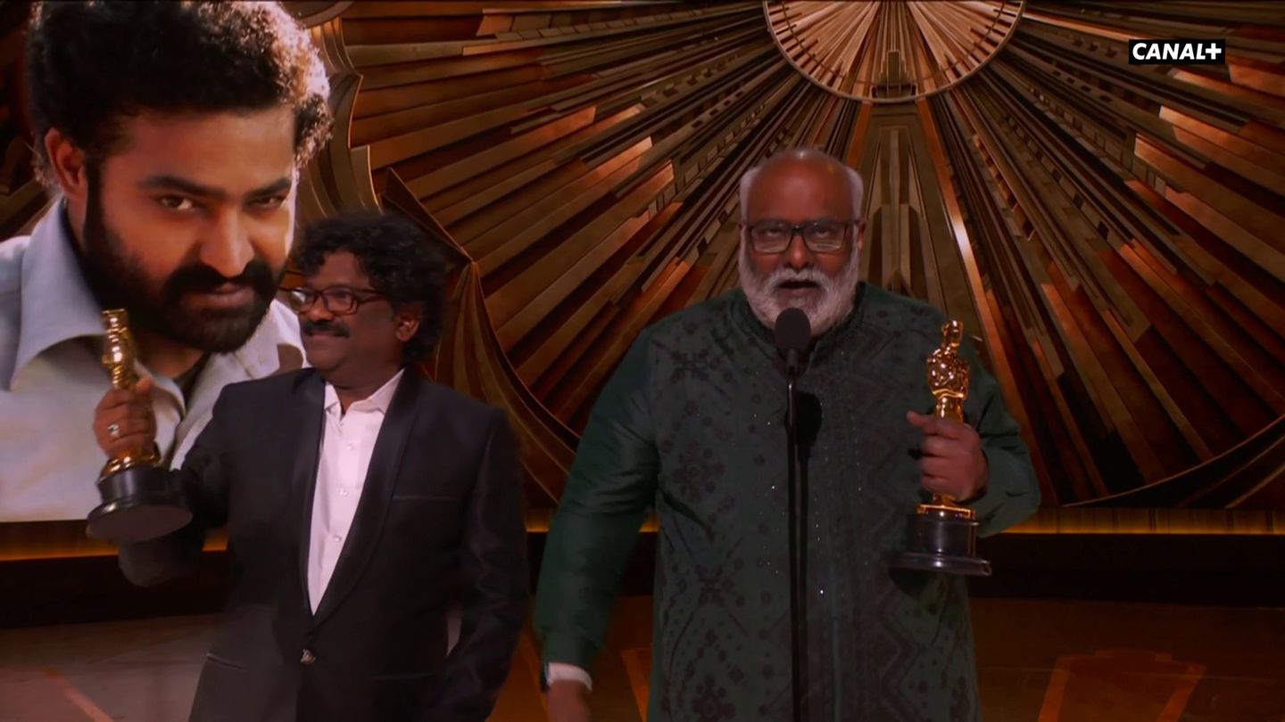 "RRR" reçoit l'Oscar de la meilleure chanson originale - CANAL+