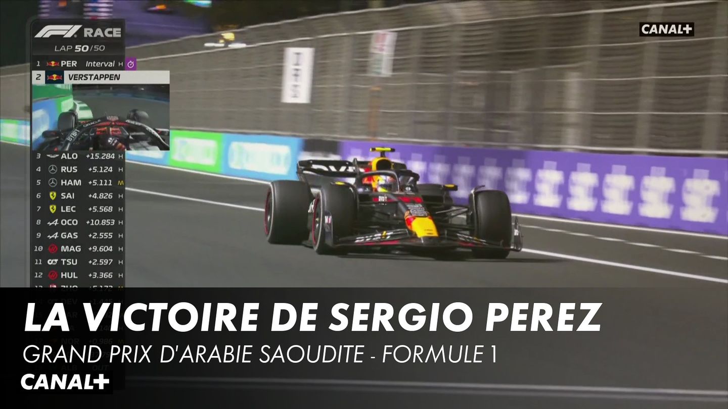 La victoire de Sergio Perez à Djeddah !